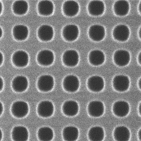 AMAG6 HARhole, 1.0 µm depth, SiO2 on Si, C60P120 anchor target