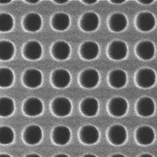 AMAG6 HARhole, 1.0 µm depth, SiO2 on Si, C60P120 anchor target