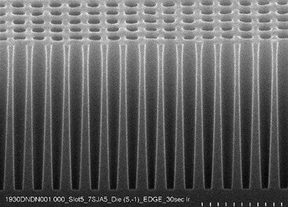AMAG6 HARhole, 1.0 µm depth, SiO2 on Si, C60P120 anchor target