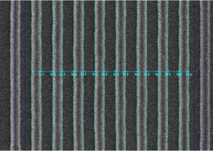 AMAG7 Hardmask LineSpace, 100 nm depth, L50P100 anchor target