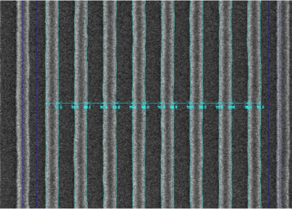 AMAG7 Hardmask LineSpace, 100 nm depth, L50P100 anchor target