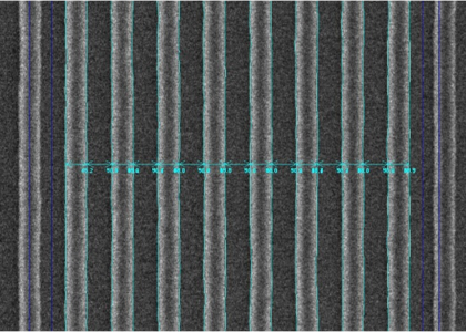 AMAG7 Hardmask LineSpace, 100 nm depth, L50P100 anchor target